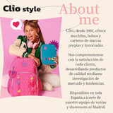 Mochila con ruedas rosa con coronas de 40 × 30 × 13 cm – diseño de coronas