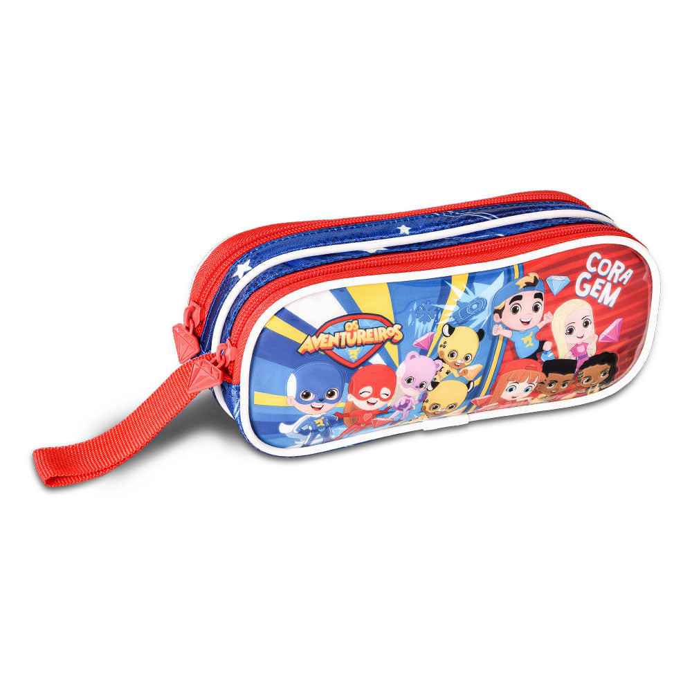 Estuche Luccas Neto de 21 × 9 × 8 cm