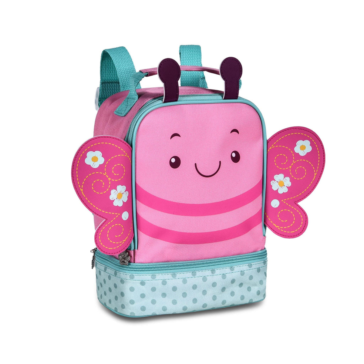 Fiambrera infantil Mariposa de 9 pulgadas