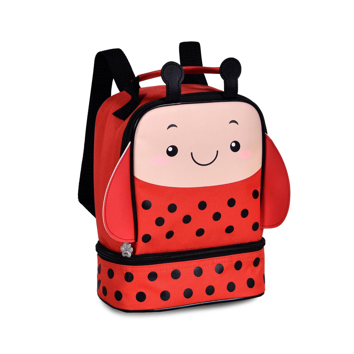 Fiambrera infantil Mariquita de 9 pulgadas