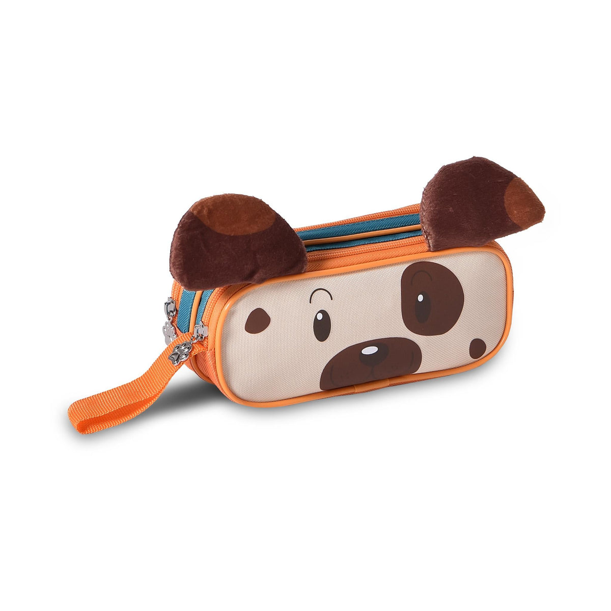 Estuche doble infantil Perritos con orejas – diseño de perrito