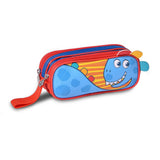 Estuche doble infantil Dinosaurio – diseño de dinosaurio