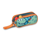Estuche doble infantil Dinosaurio – diseño de dinosaurio