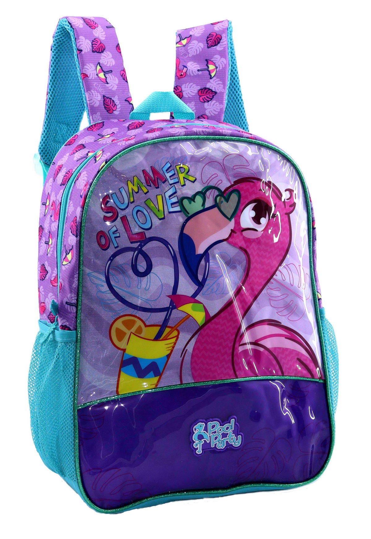 Mochila escolar Flamencos de 16 pulgadas