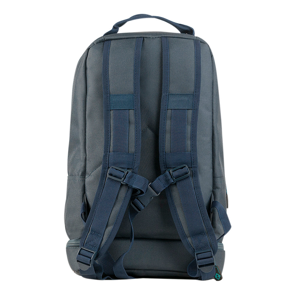 Mochila escolar HAYUP granate con bandas frontales de 17 pulgadas