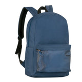 Mochila escolar HAYUP gris y negra de diseño minimalista de 17 pulgadas