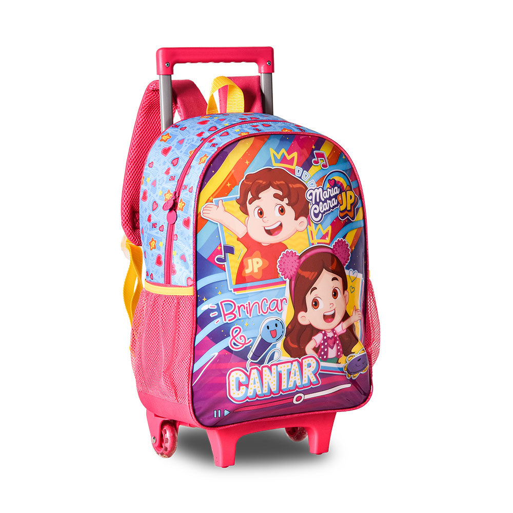 Mochila con ruedas Maria Clara & JP de 16 pulgadas