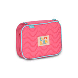 Estuche sencillo Luluca rosa y azul