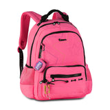 Mochila escolar Luluca con estrellas y bolsillo frontal de 17.5 pulgadas