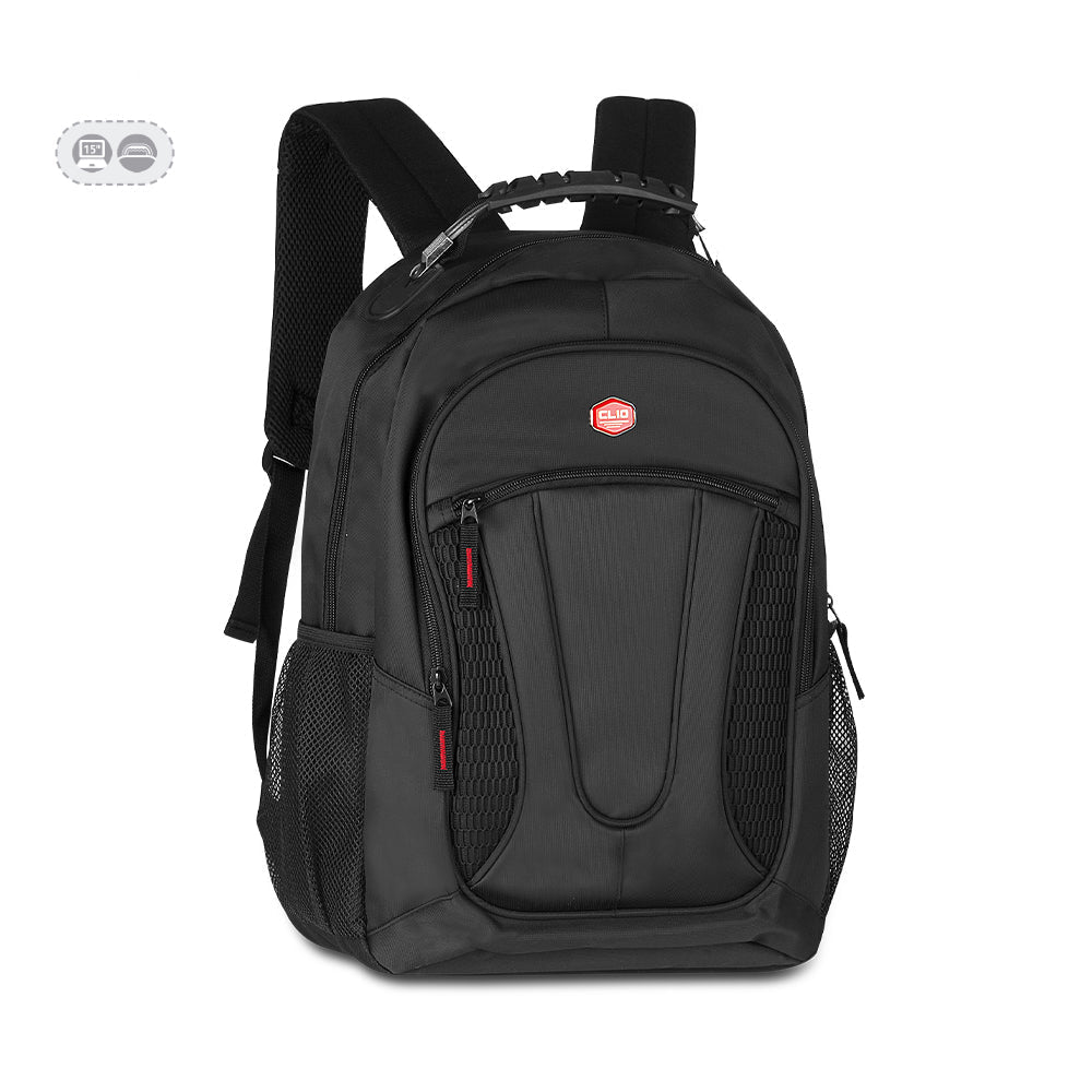 Mochila ejecutiva negra de 18 pulgadas