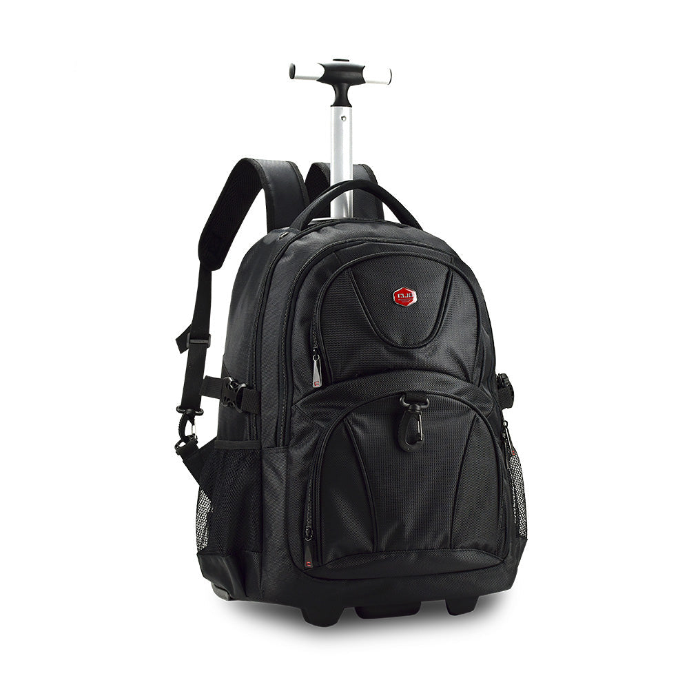 Mochila ejecutiva con ruedas y asa superior de 18 pulgadas