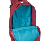 Mochila escolar HAYUP granate con bandas frontales de 17 pulgadas
