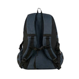 Mochila escolar HAYUP negra y turquesa con compartimento para portátil de 17 pulgadas