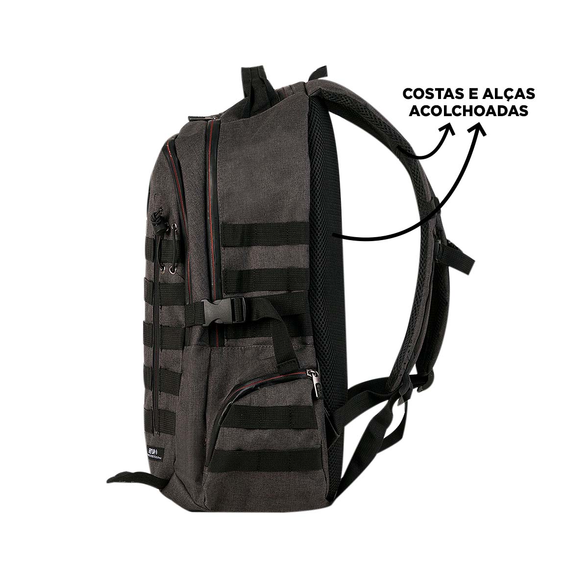 Mochila escolar HAYUP negra y turquesa con compartimento para portátil de 17 pulgadas