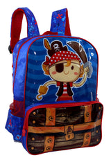 Mochila escolar Pirata de 16 pulgadas