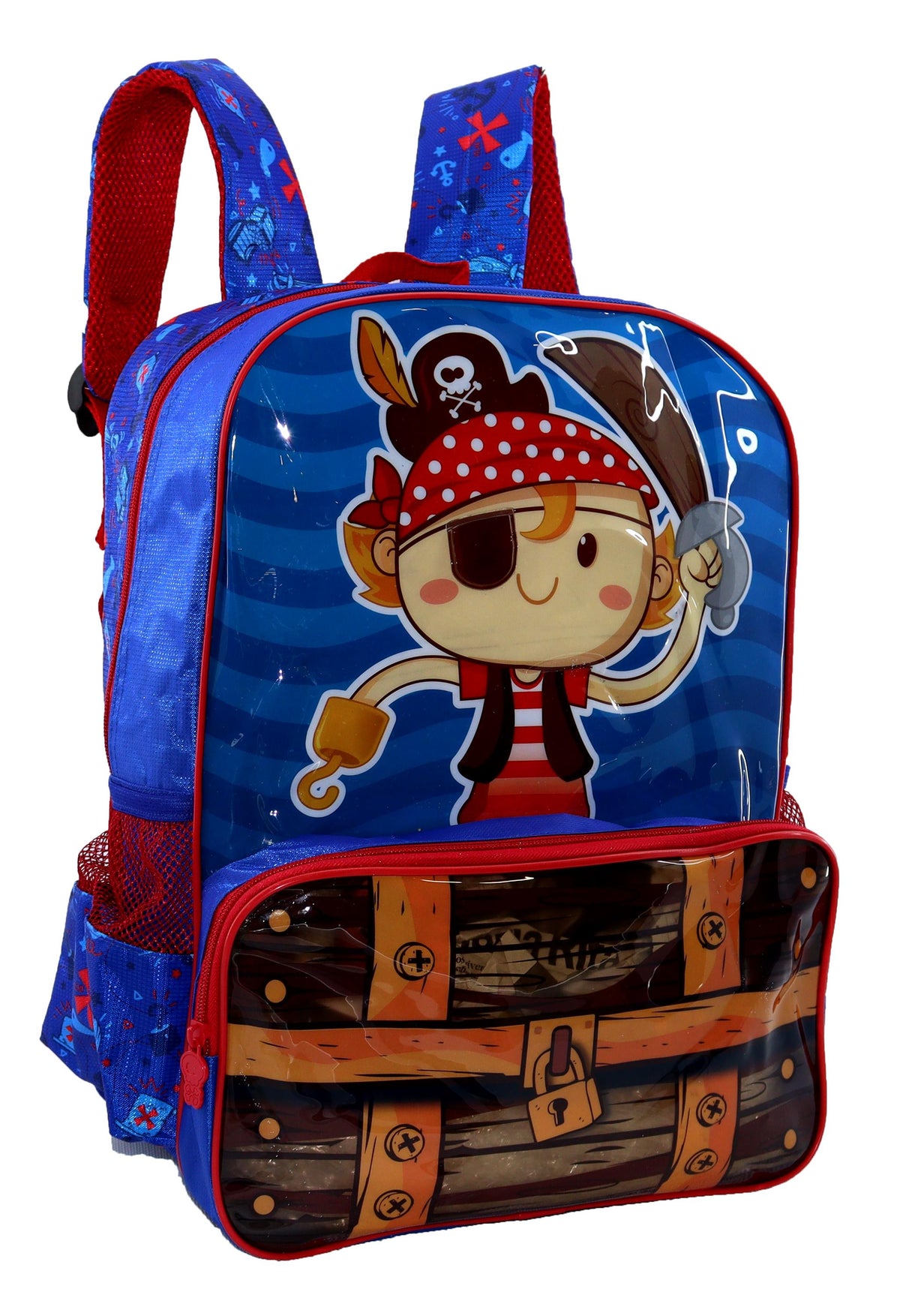 Mochila escolar Pirata de 16 pulgadas