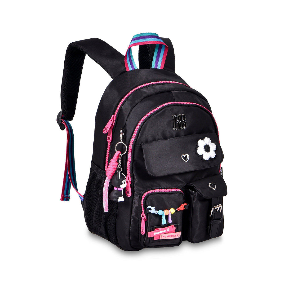 Mochila escolar Rebecca Bonbon de 13 pulgadas