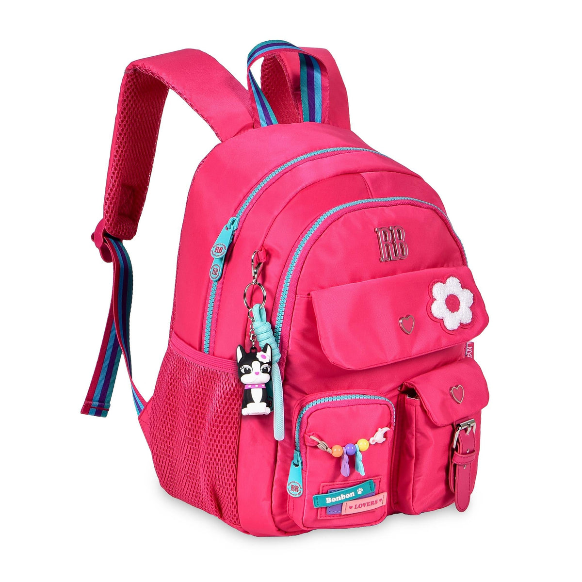 Mochila escolar Rebecca Bonbon de 13 pulgadas