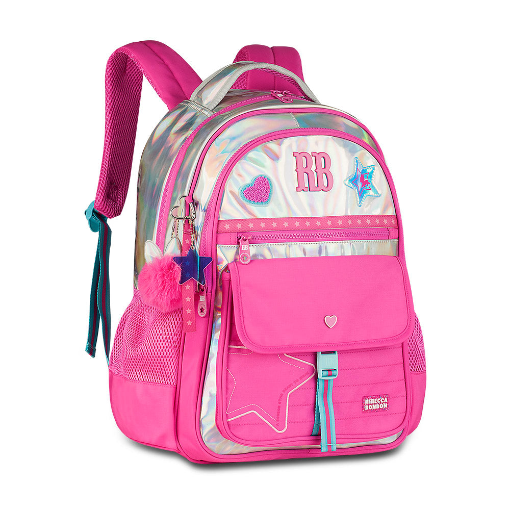 Mochila escolar Rebecca Bonbon de 5 pulgadas