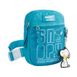 Bandolera pequeña Snoopy azul