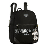 Mochila escolar Snoopy con bolsillo frontal y llavero