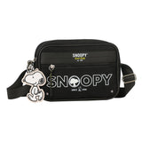 Bandolera pequeña Snoopy con cremallera frontal