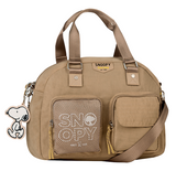 Bolsa de viaje grande Snoopy negra
