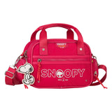 Bolsa de viaje mediana Snoopy negra