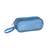 Estuche lila con arcoíris y mensaje Sweet