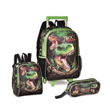 Set escolar Dinosaurio con mochila
