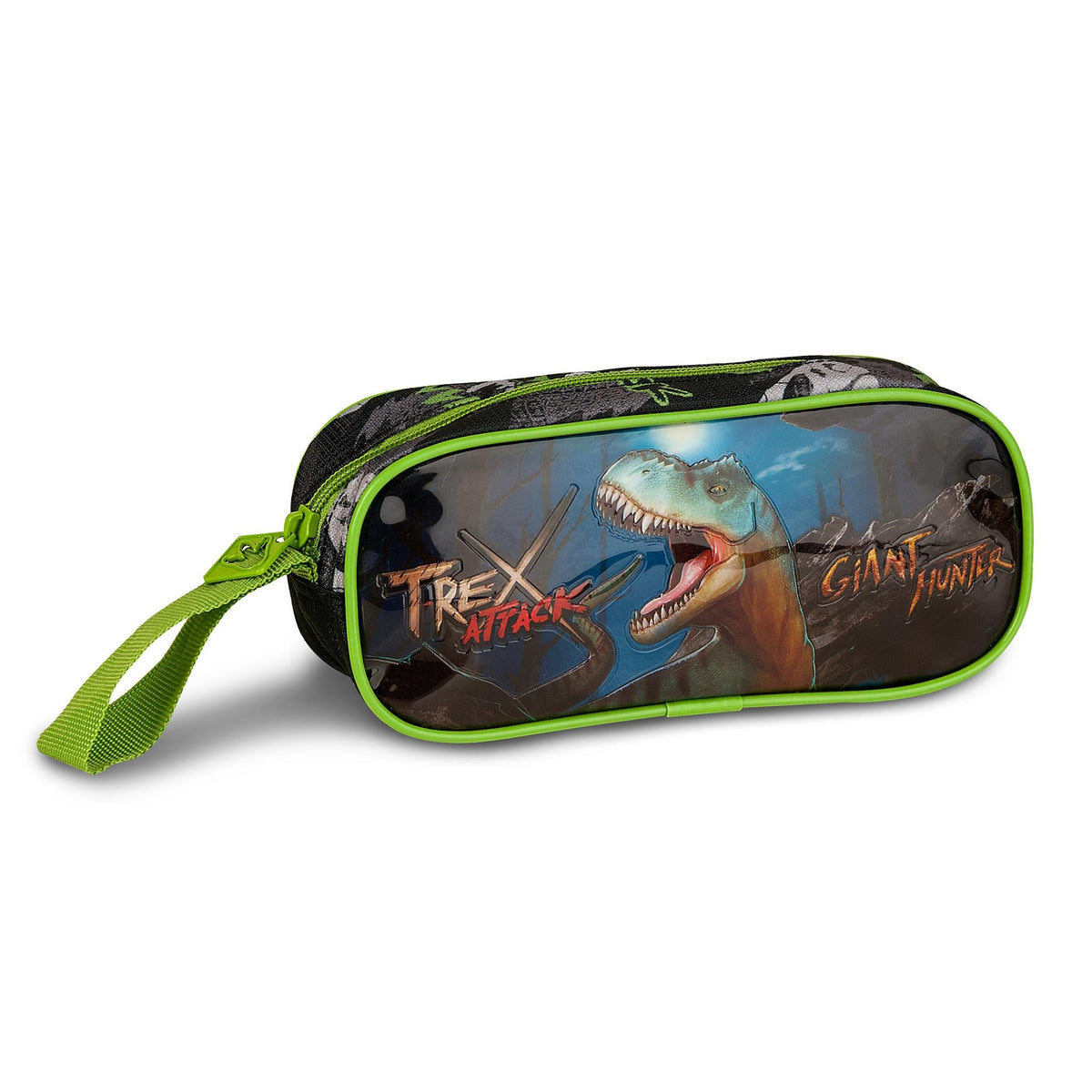 Set escolar Dinosaurio de 16 pulgadas con mochila con ruedas, fiambrera y estuche