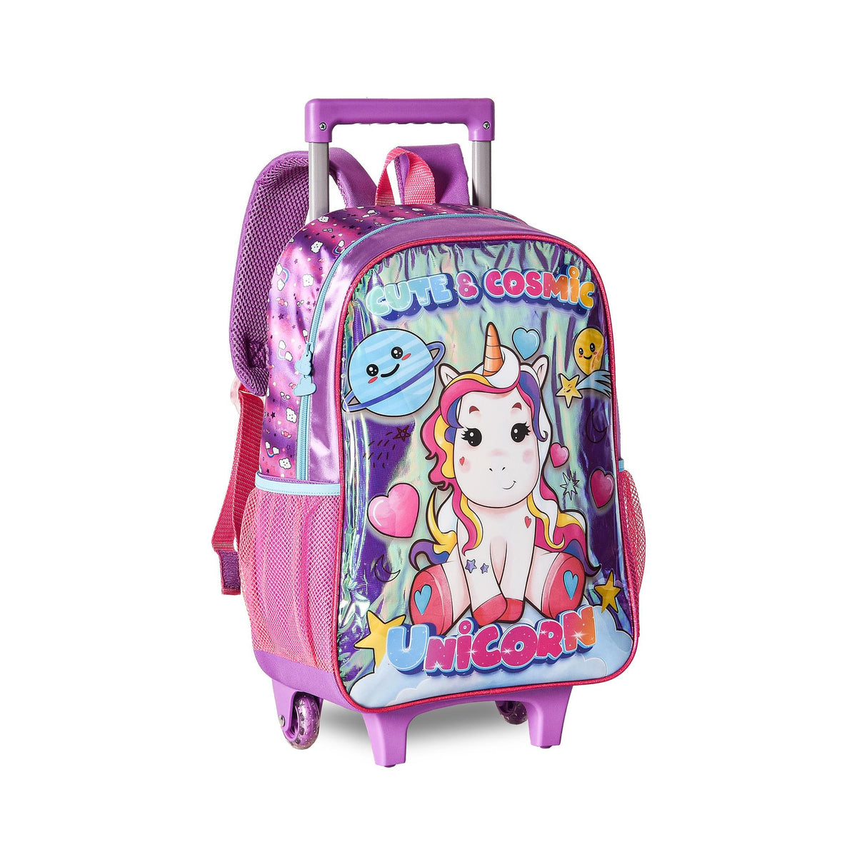 Mochila con ruedas Unicornio de 16 pulgadas